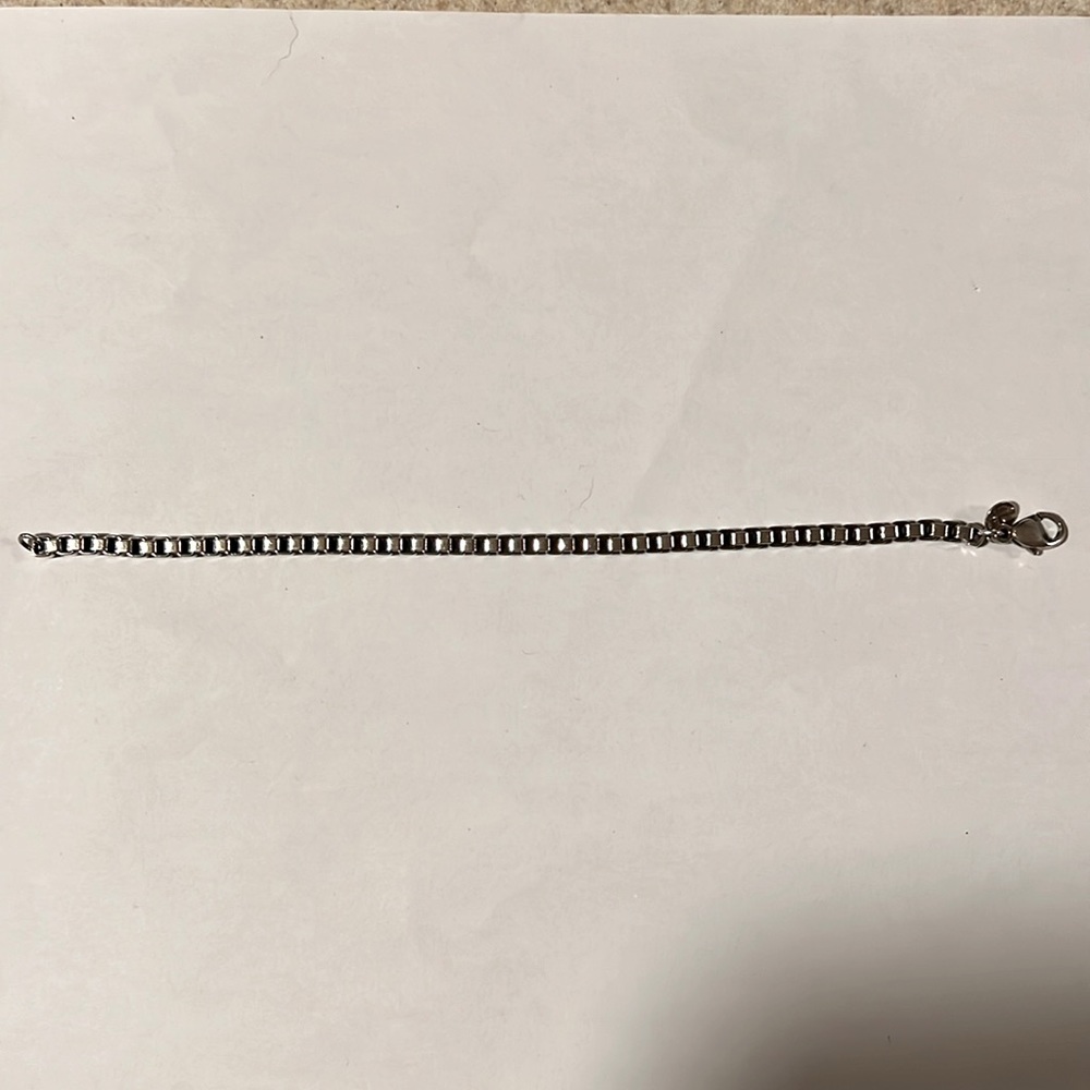 Tiffany’s silver Venitian Box bracelet silver